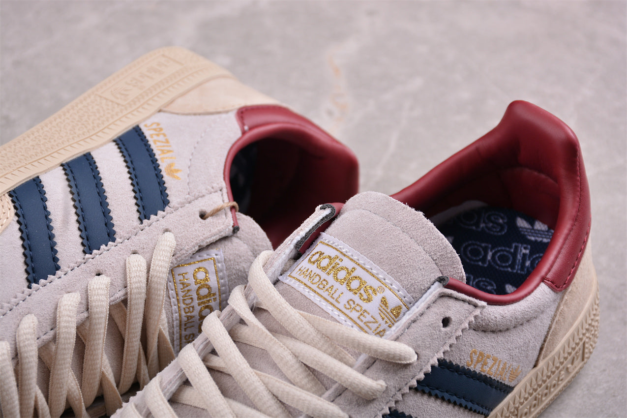 Handball Spezial bege, azul-marinho e bordô