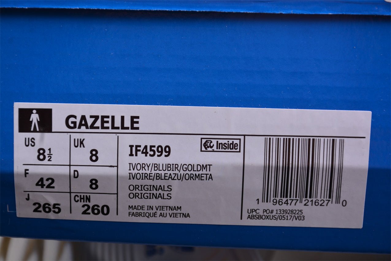 Fabrika Supply Gazelle White / Blue | zapatillas Fabrika Supply