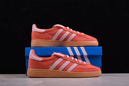 Handball Spezial vermelho coral e rosa-claro
