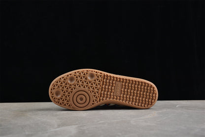 Samba OG bege-claro e azul-marinho