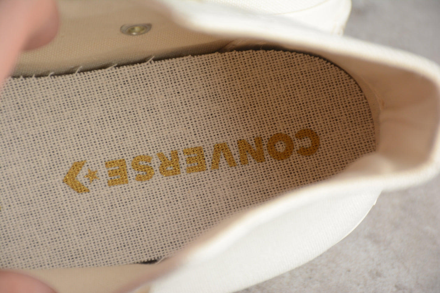 Chuck Taylor All Star Lift Plataforma HI egret e dourado