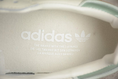 Sambae W plataforma beige claro y verde menta