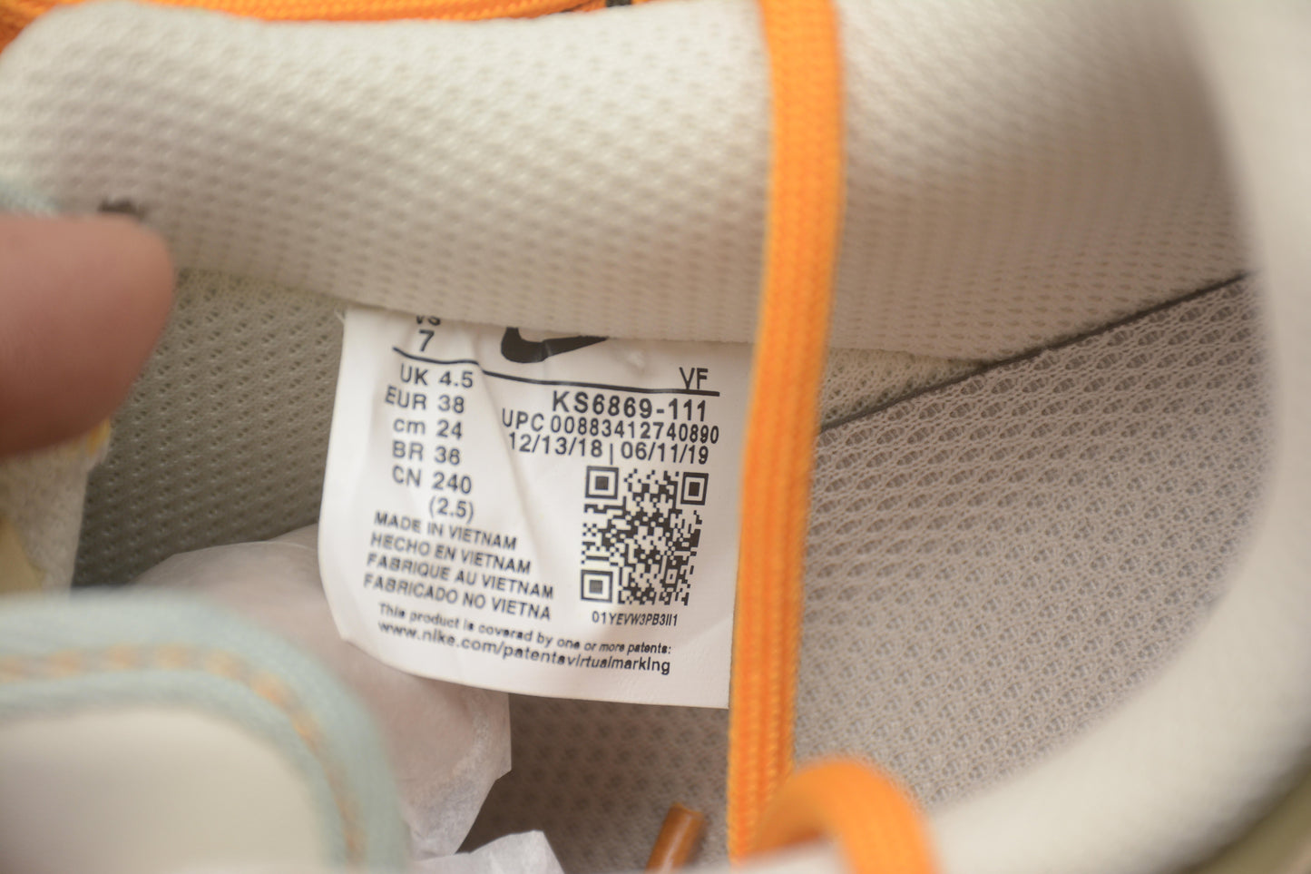 Air Force 1 Low “Garfield”