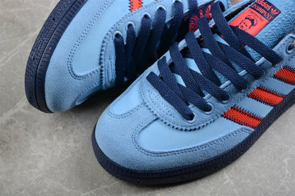 Spezial CP Italia azul-claro e vermelho