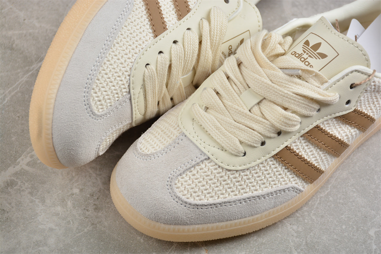 Samba OG bege e marrom-claro