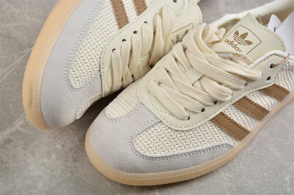 Samba OG bege e marrom-claro