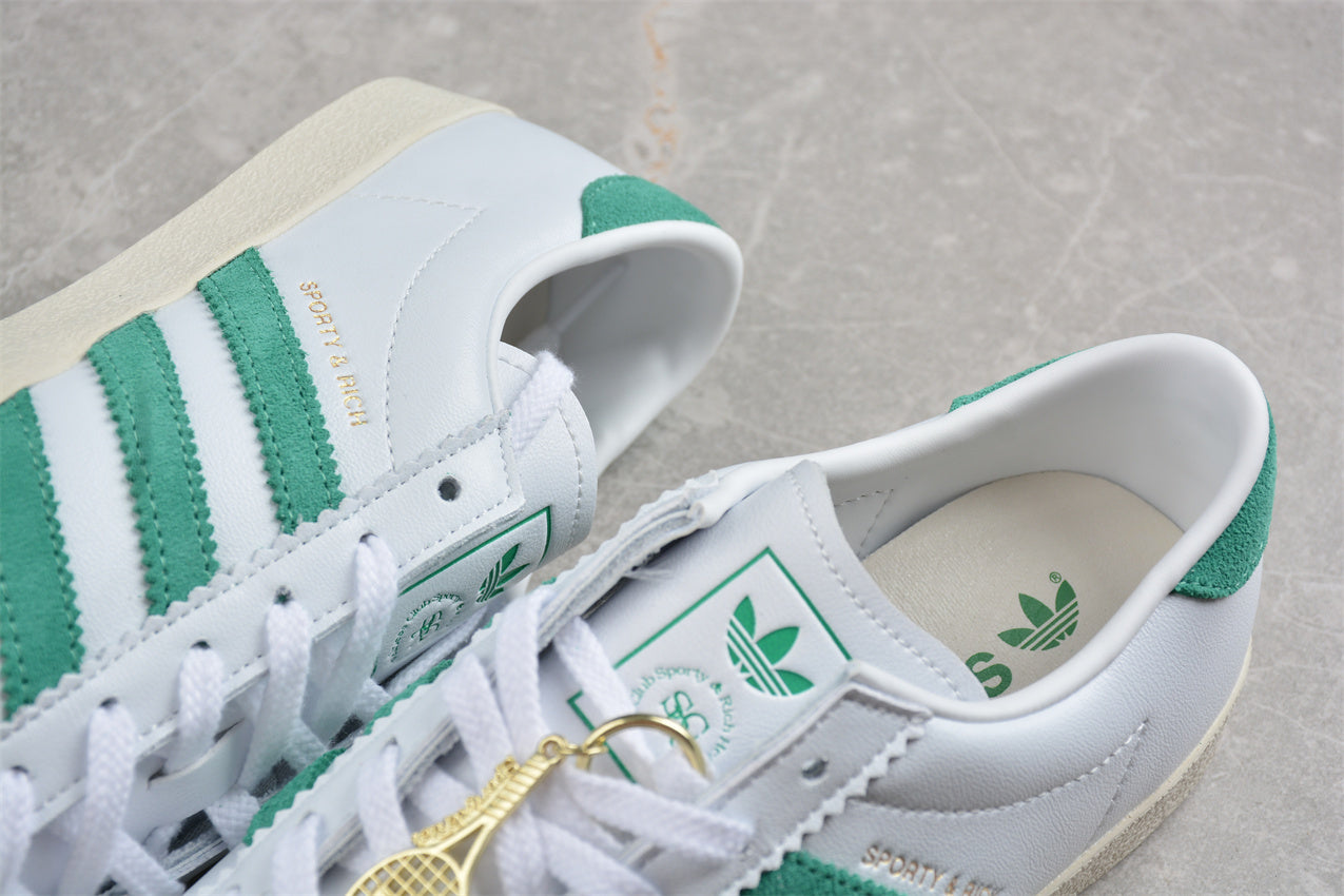 Sporty & Rich branco e verde