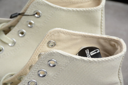 Chuck 70 Plus HI branco e preto