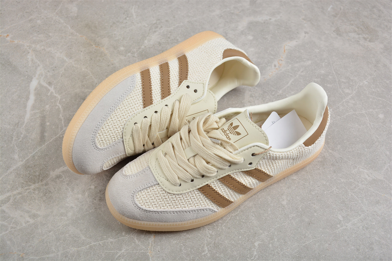 Samba OG bege e marrom-claro