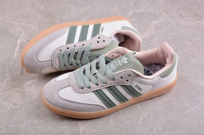 Samba Vegan blanco y verde