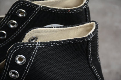 Chuck 70 Plus HI preto e branco