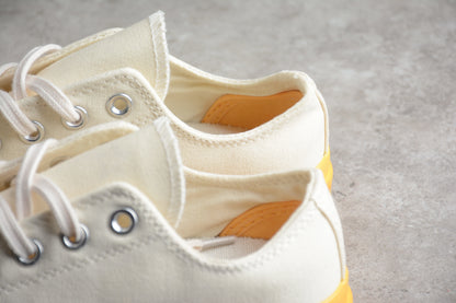 Chuck 70 Low bege e amarelo