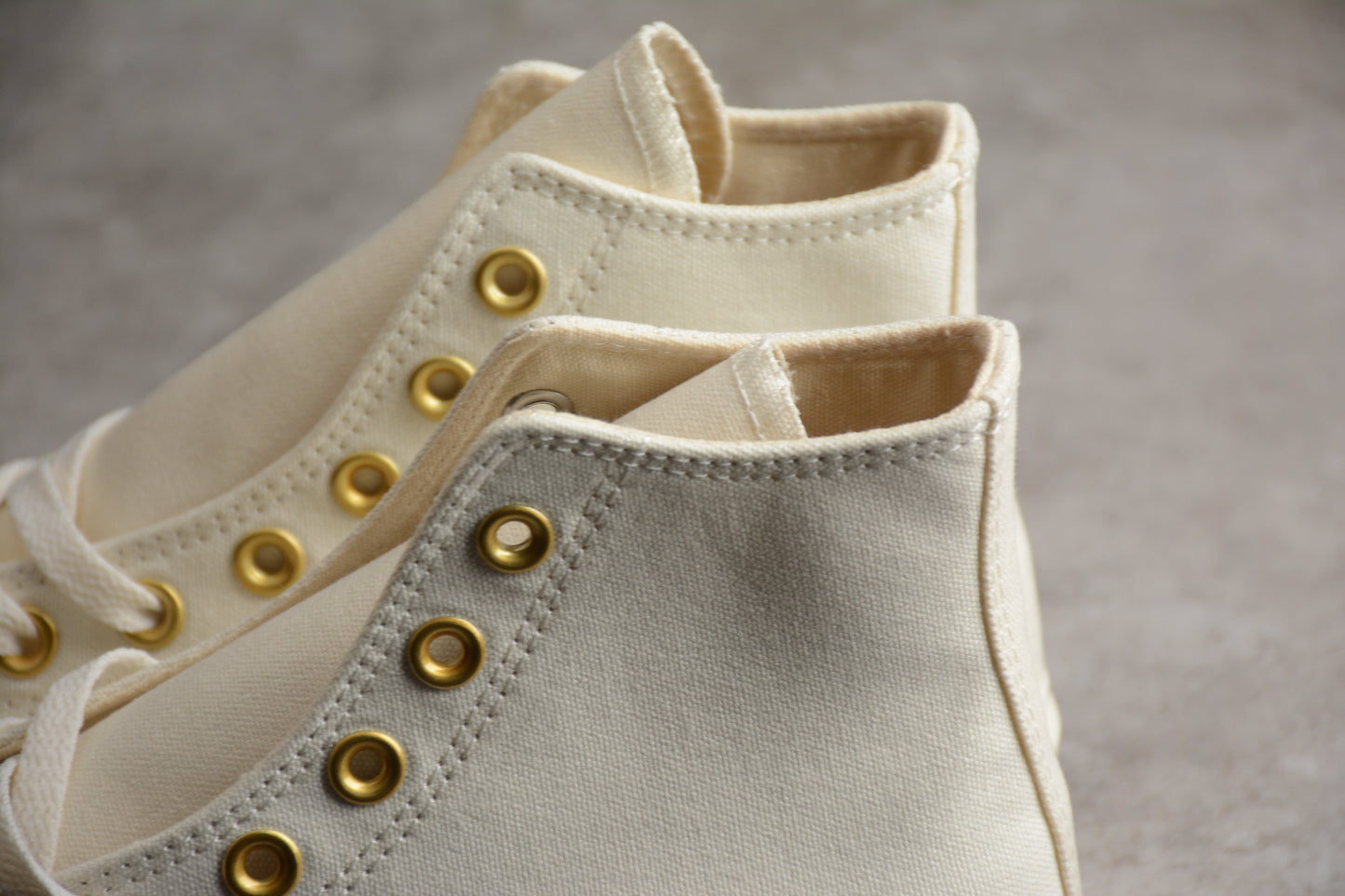 Chuck Taylor All Star Lift Plataforma HI egret e dourado
