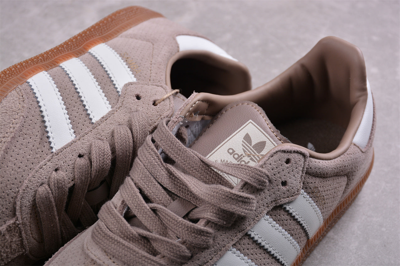 Samba OG marrom, cinza e branco