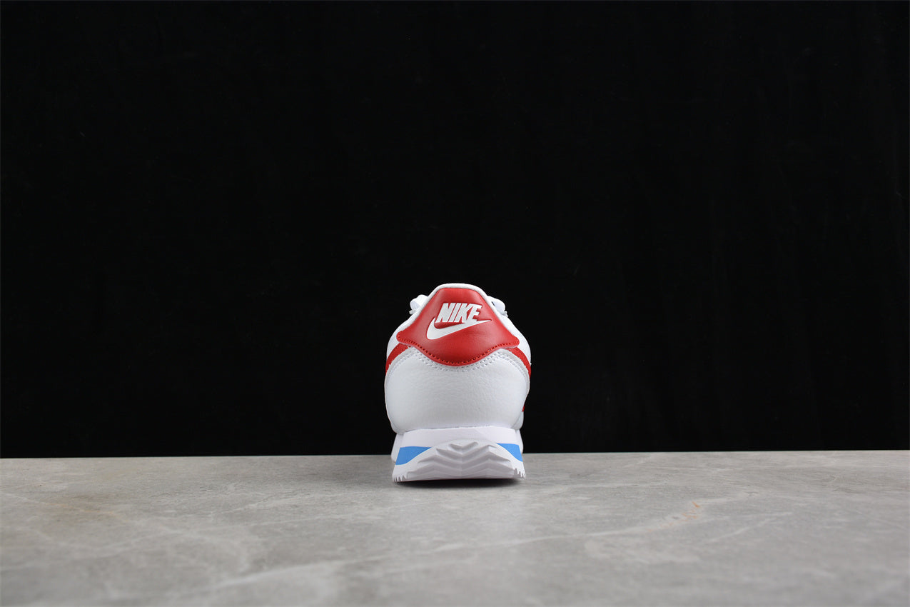 Cortez branco, vermelho e azul