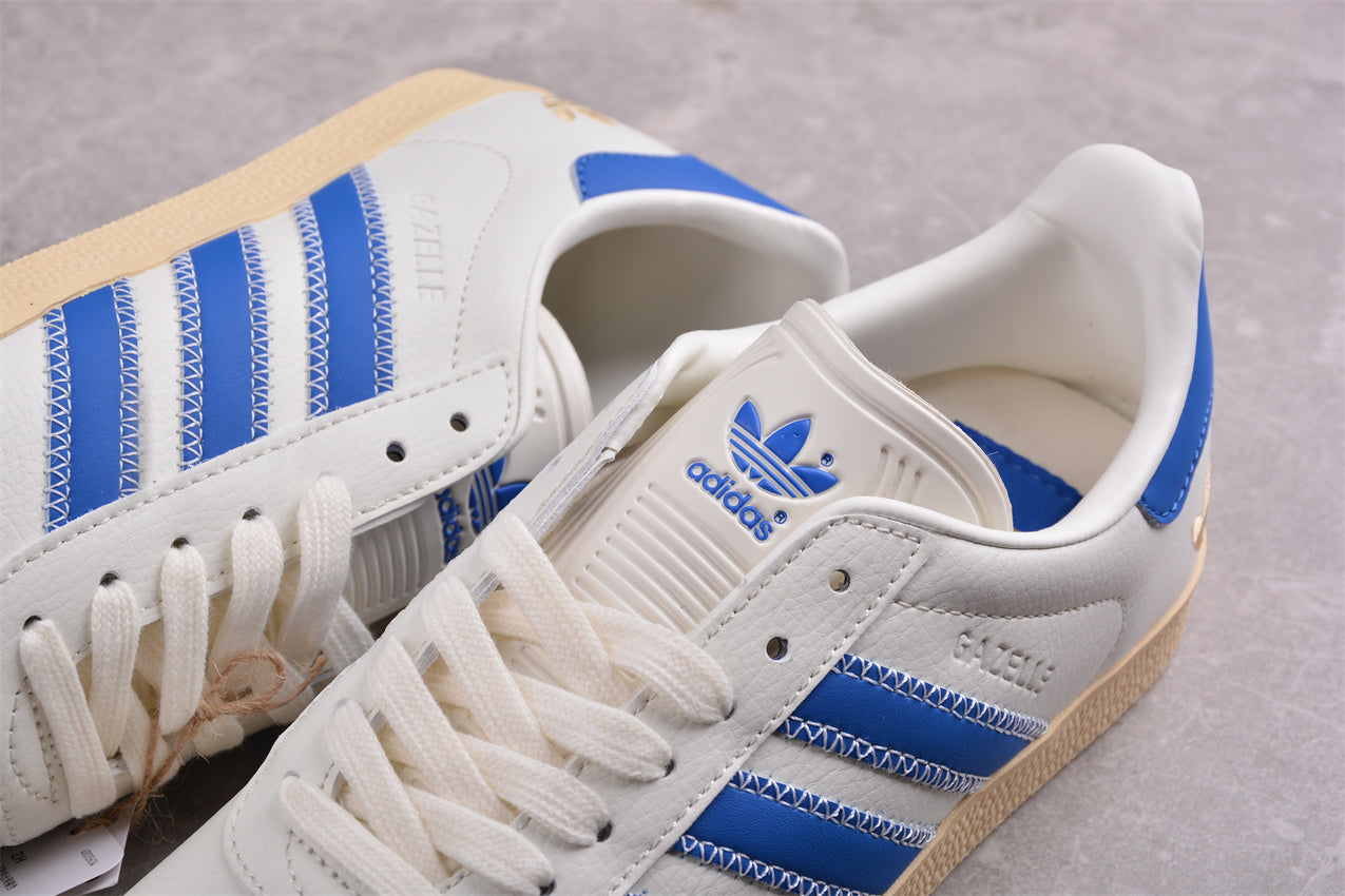 Gazelle branco e azul