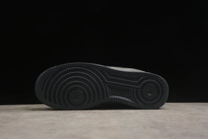 Air Force 1 Low Happy Drip / Camurça cinza