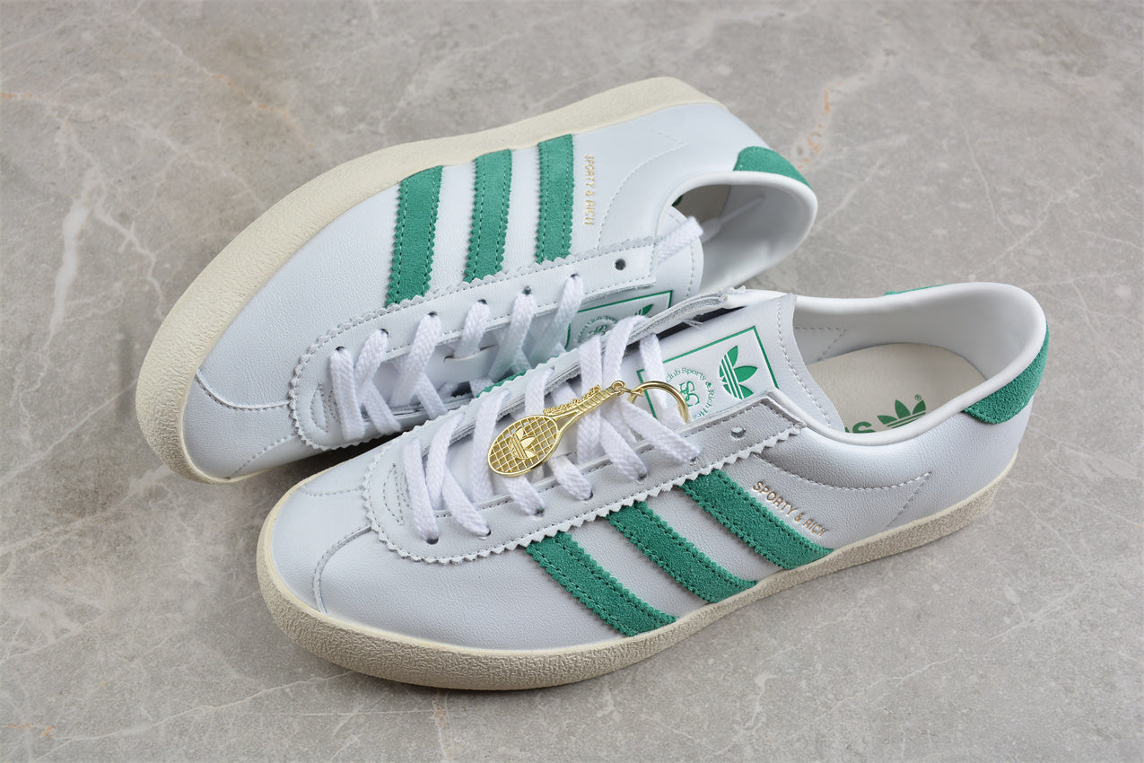 Sporty & Rich branco e verde