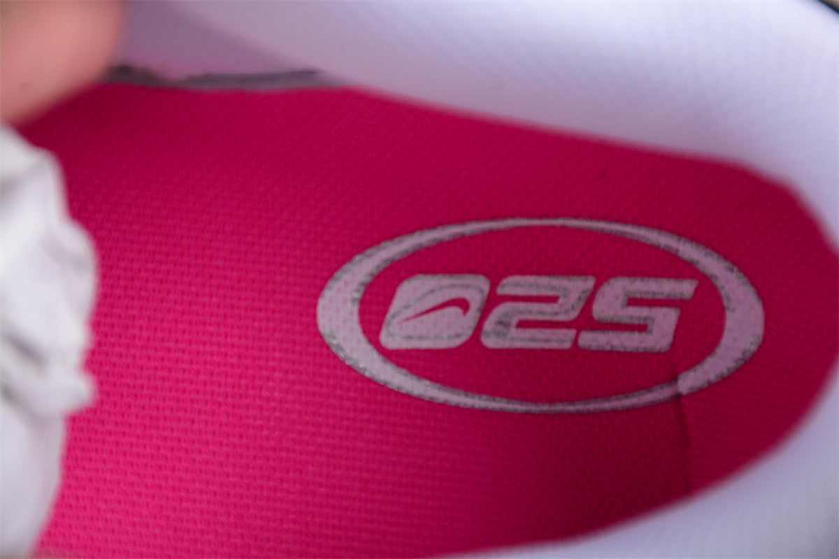 Dunk Low branco, rosa e preto