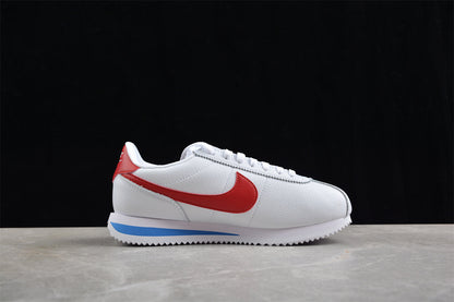 Cortez branco, vermelho e azul