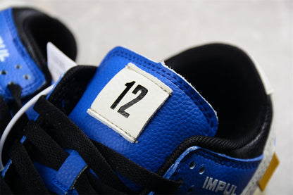 Dunk Low “Calsonic Nissan Impul” azul e branco