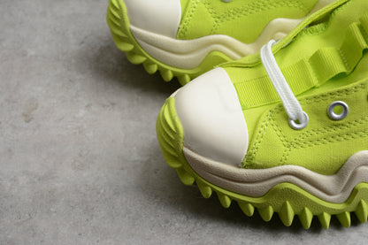 Run Star Motion HI verde-limão, preto e branco