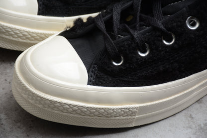 Chuck 70 HI Sherpa preto, branco e egret