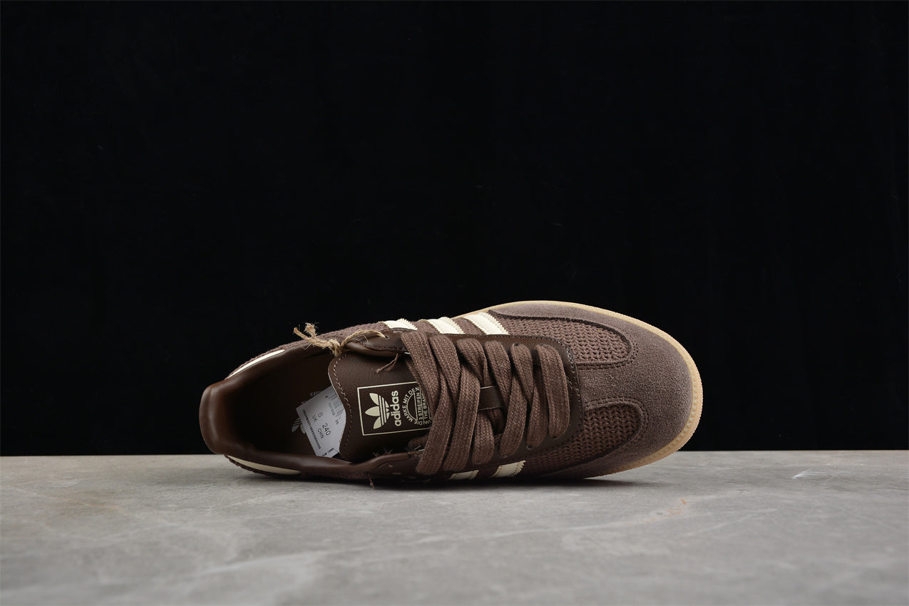 Samba OG marrom e bege