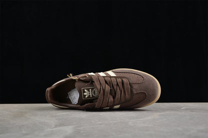 Samba OG marrom e bege