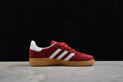 Handball Spezial vermelho-vinho e branco
