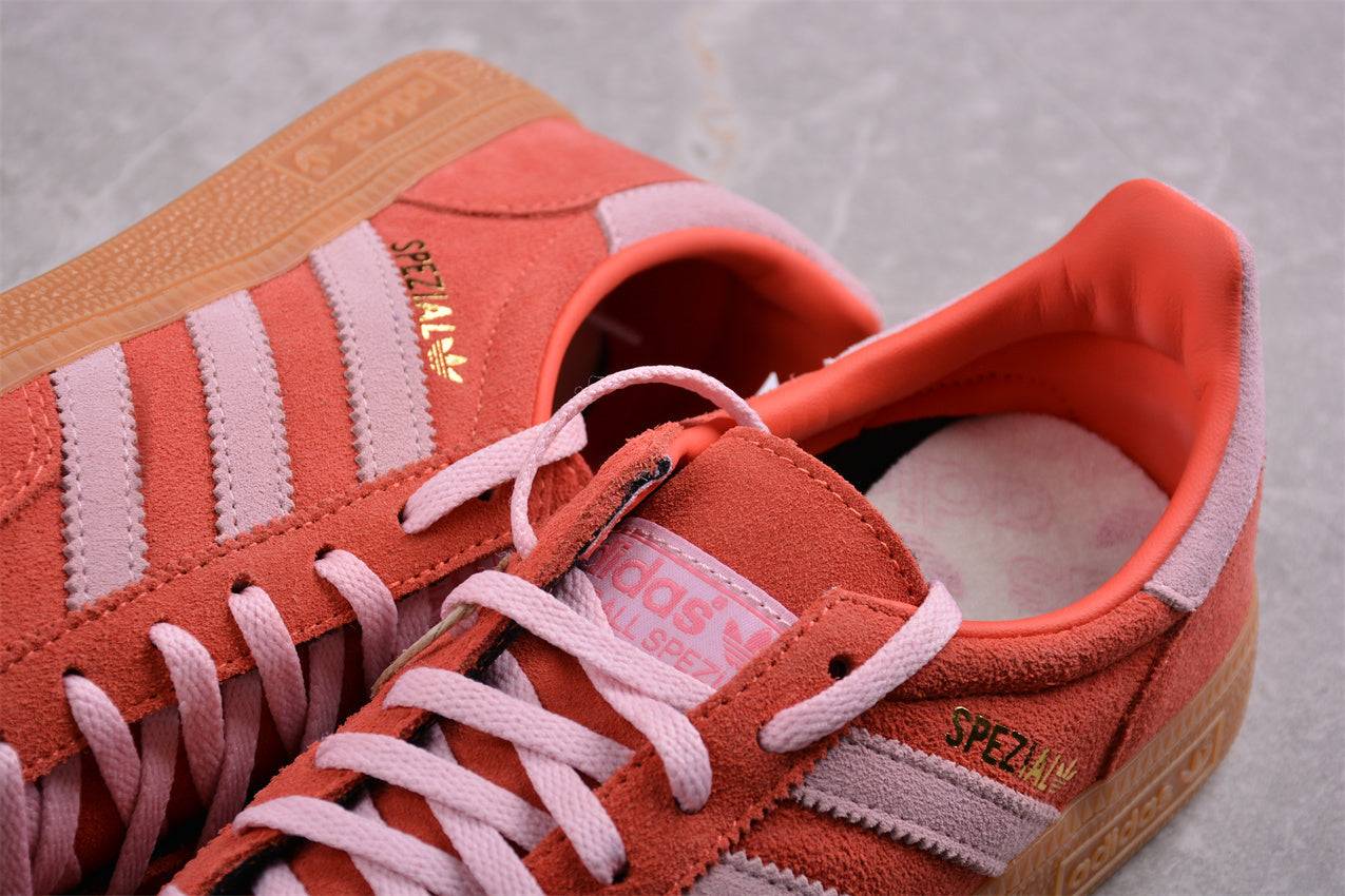 Handball Spezial vermelho coral e rosa-claro