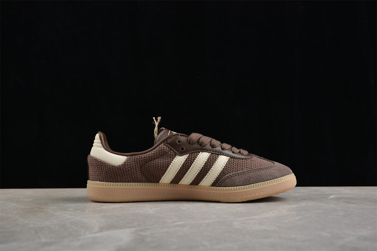 Samba OG marrom e bege