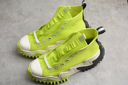 Run Star Motion HI verde-limão, preto e branco