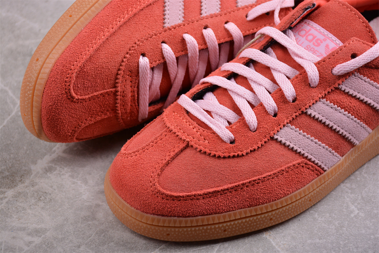 Handball Spezial vermelho coral e rosa-claro