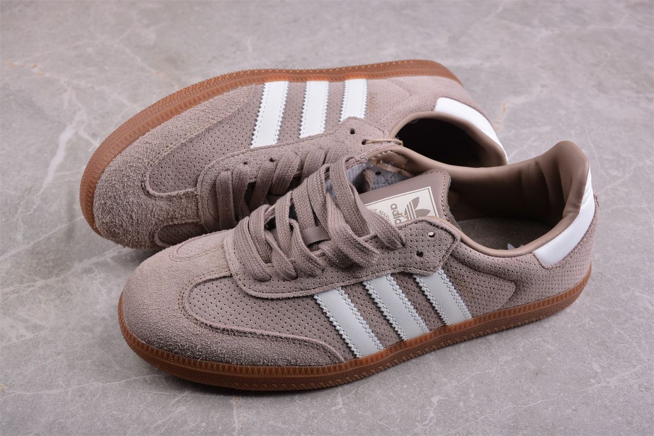 Samba OG marrom, cinza e branco