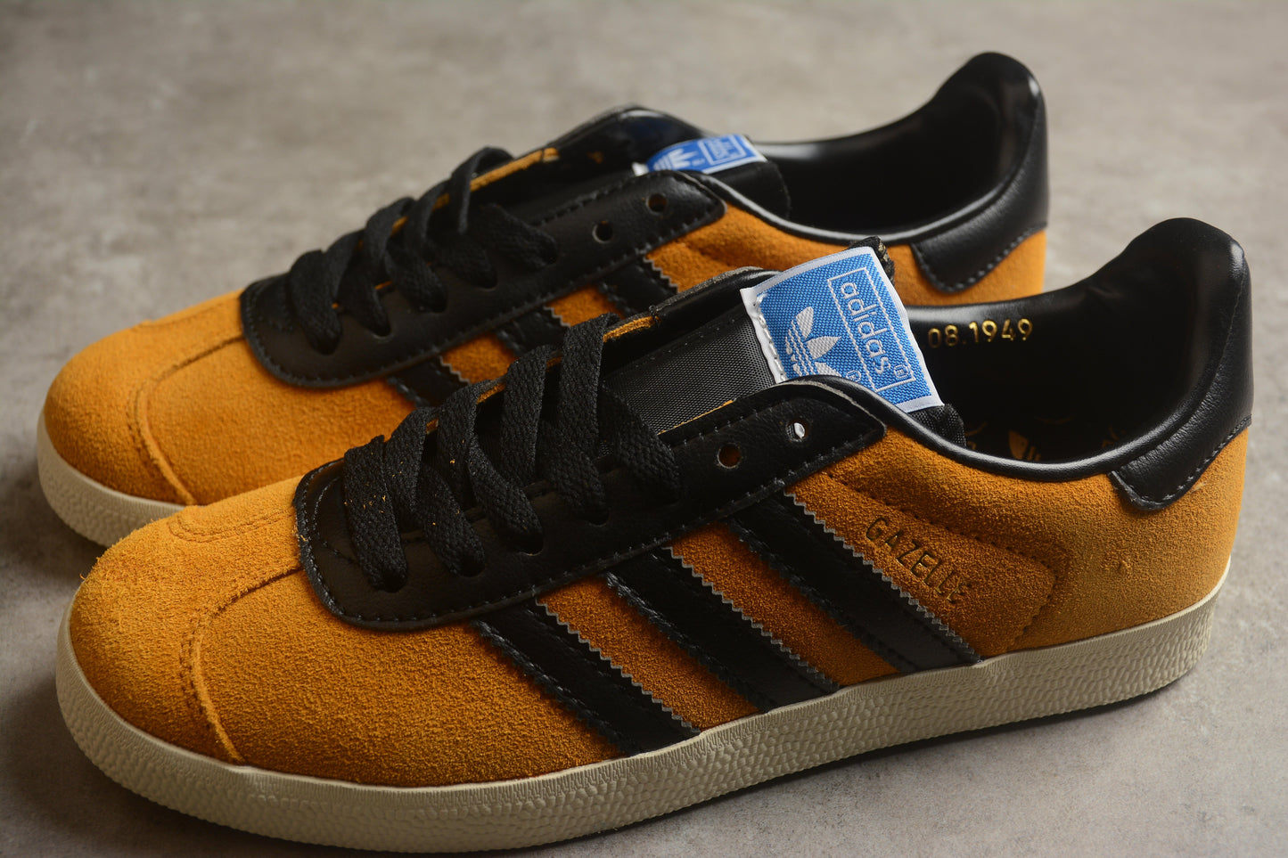 Gazelle amarelo e preto
