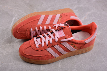 Handball Spezial vermelho coral e rosa-claro