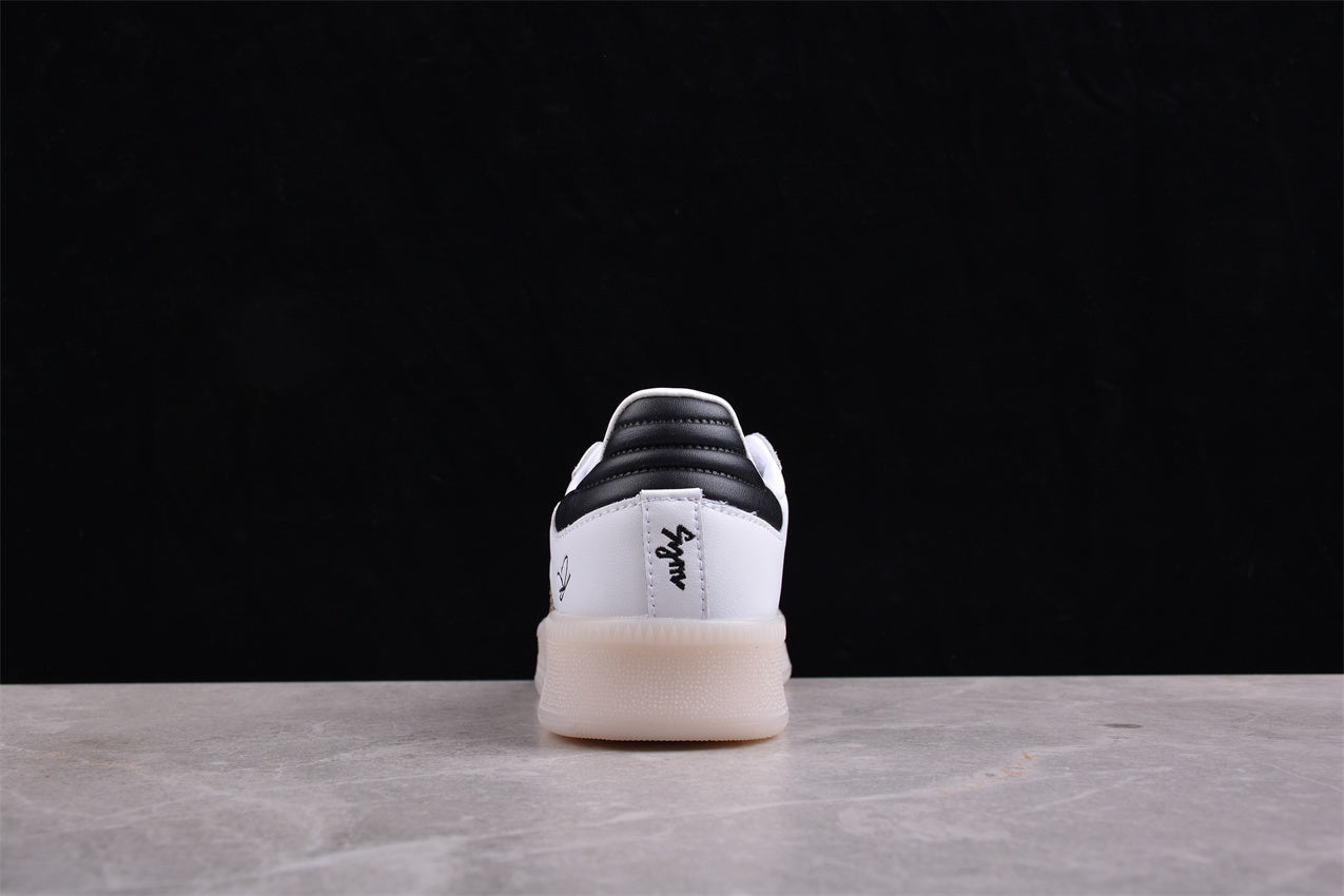 Samba XLG plataforma branco, preto e dourado