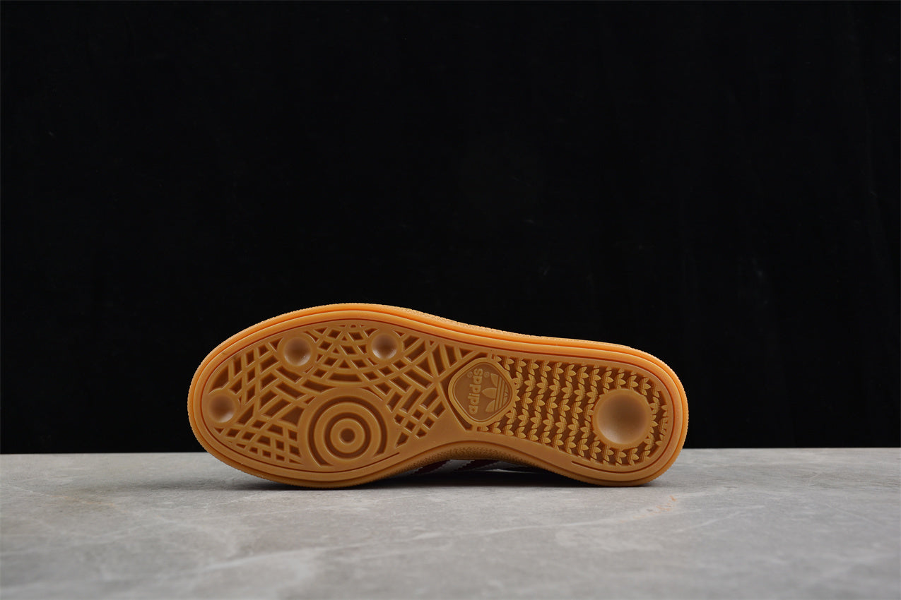 Handball Spezial vermelho-vinho e branco