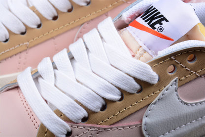 Blazer Low ’77 rosa, bege e branco