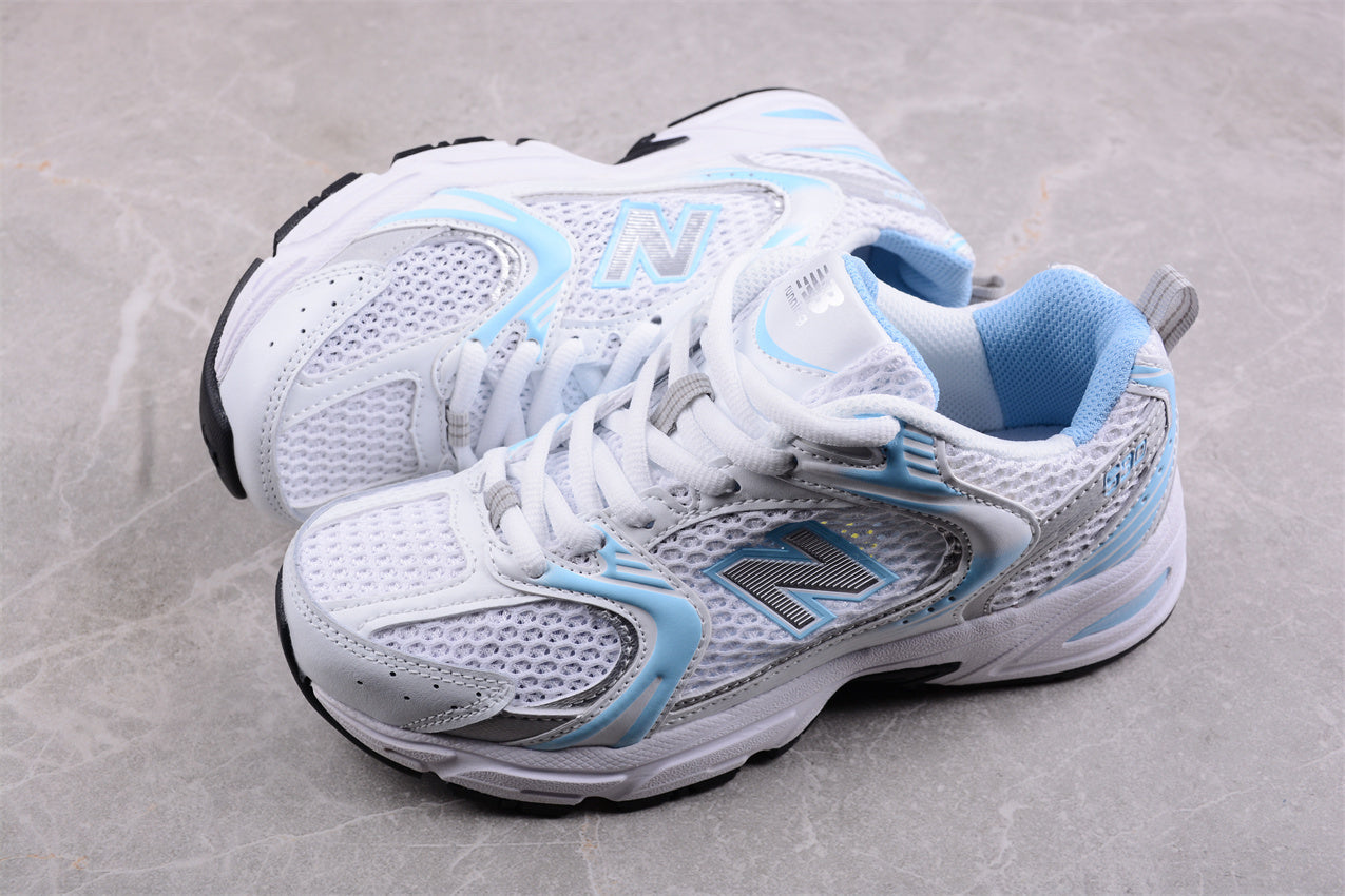 NB 530 branco e azul-celeste