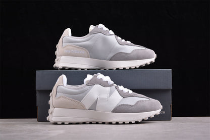 NB 327 cinza-claro e branco