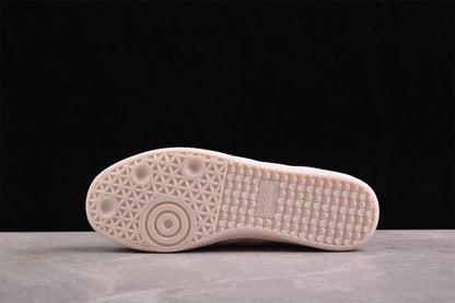 Samba Vegan bege-claro e branco