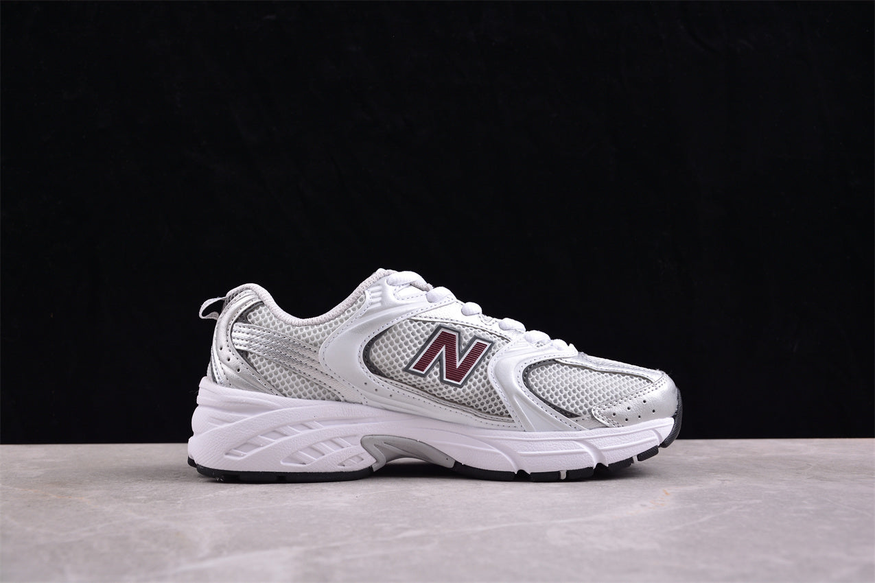 NB 530 prateadas e bordô