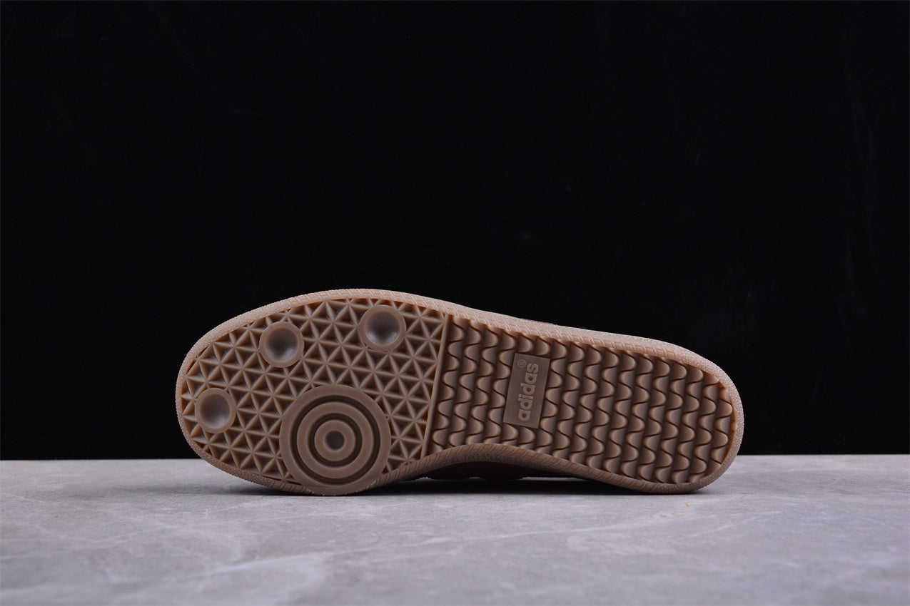 Samba OG marrom e roxo