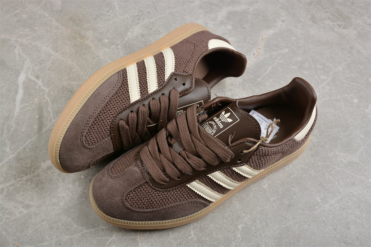 Samba OG marrom e bege