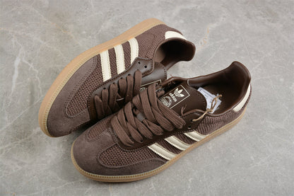 Samba OG marrom e bege