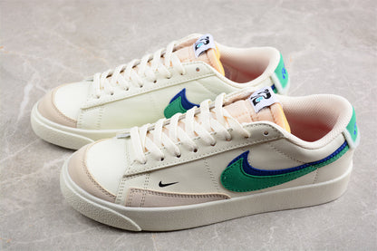 Blazer Low '77 blanco, verde y navy