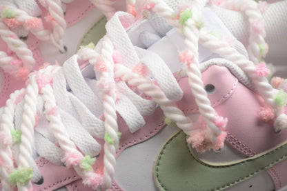 Air Force 1 Low “Cherry Blossom” rosa e verde-claro