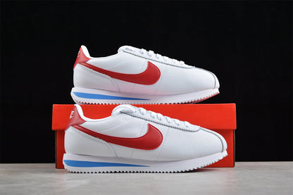 Cortez branco, vermelho e azul